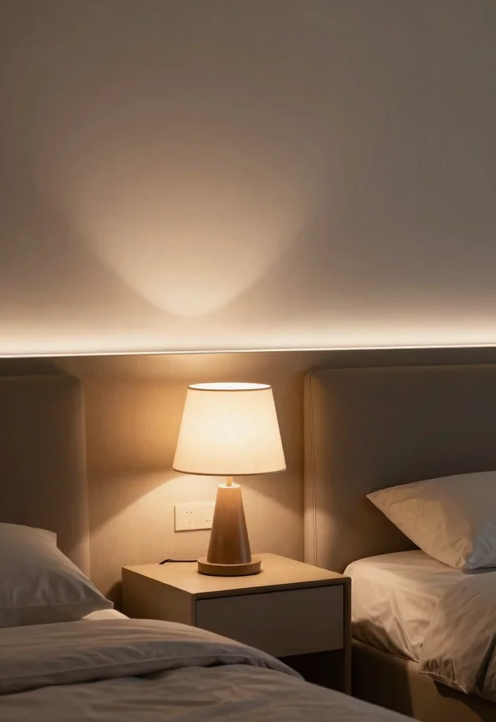 12 Mens Bedroom Ideas That Look Clean and Put Together 8. Efficient Lighting 0