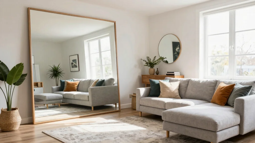 12 Mirror Ideas for Living Rooms That Add Light