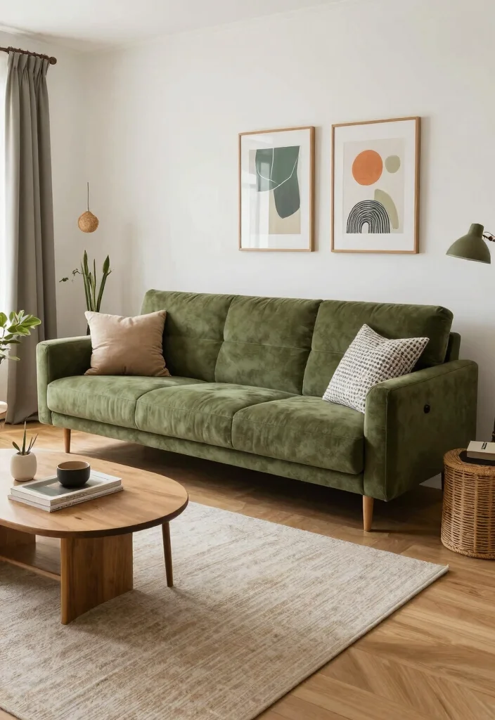 12 Olive Green Sofa Living Room Ideas That Feel Trendy Conclusion 0
