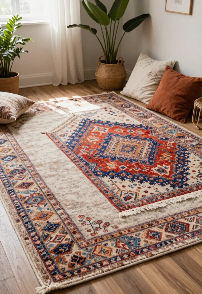 12 Preteen Girls Bedroom Ideas That Feel Trendy 7. Layered Rugs for Depth 0