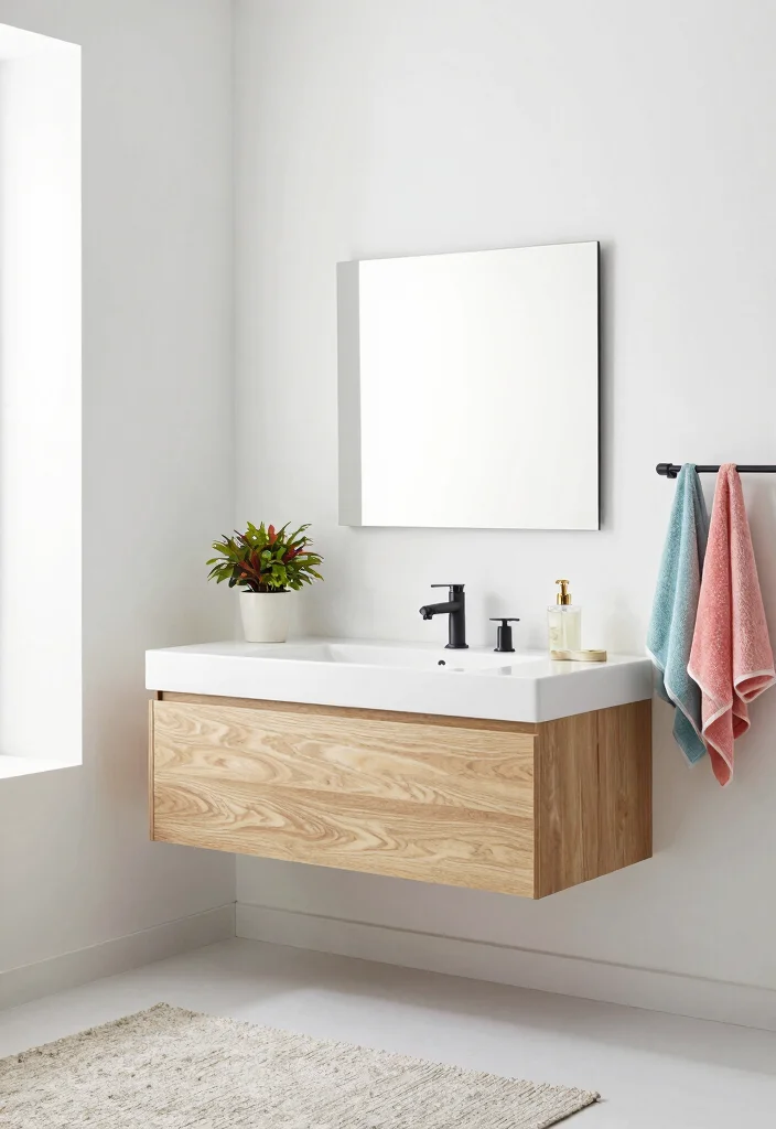 12 Teen Bathroom Ideas That Feel Cool Not Childish 1. Minimalist Chic 0