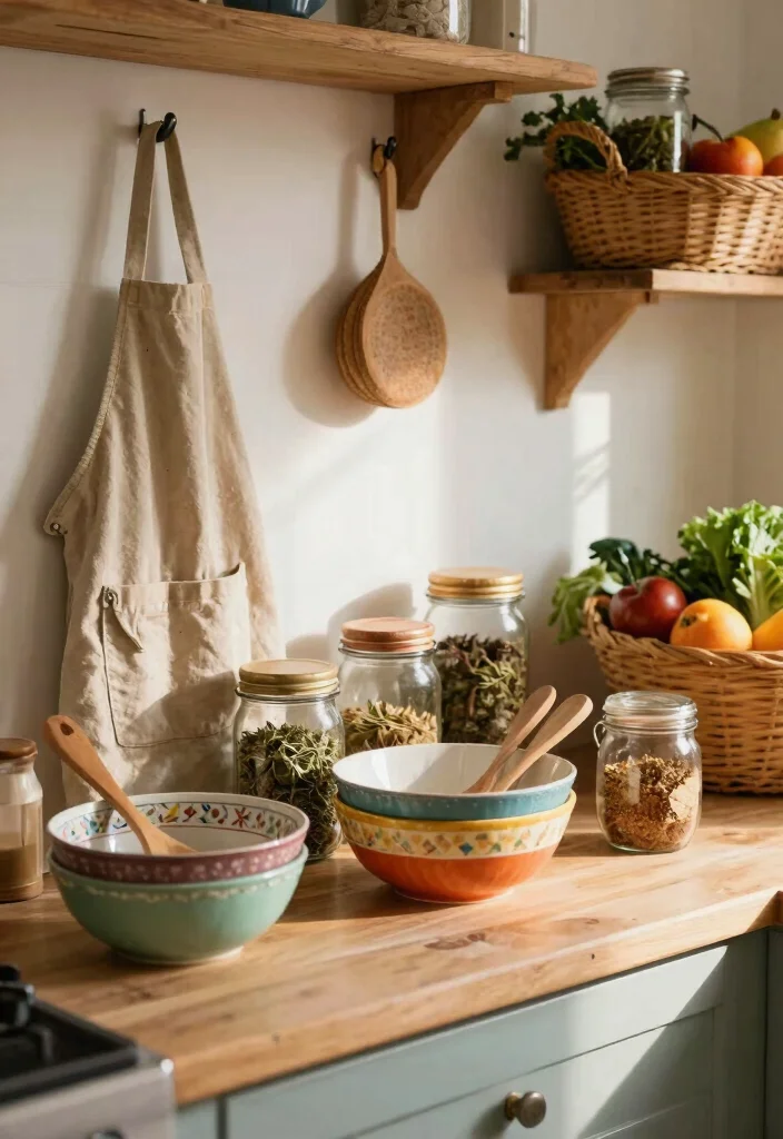 12 Vintage Kitchen Ideas with Old Soul Charm 3. Vintage Kitchen Accessories 0