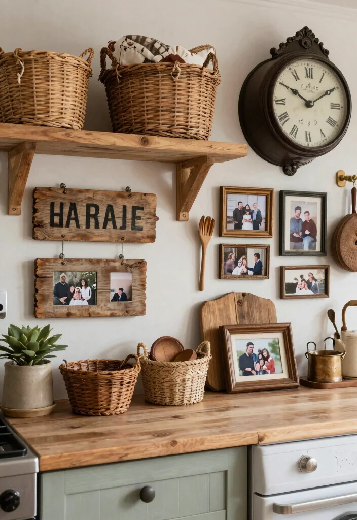 12 Vintage Kitchen Ideas with Old Soul Charm 8. Farmhouse Style Decor 0