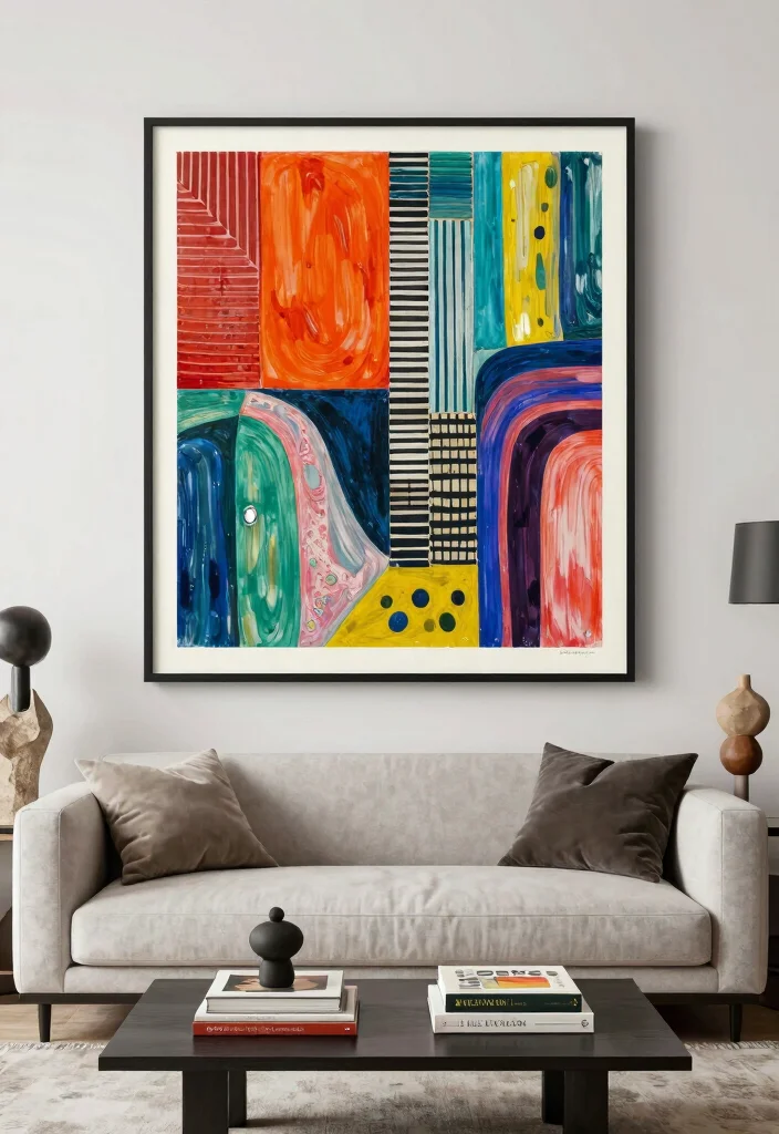 14 Aesthetic Living Room Ideas People Love Saving 12. Artistic Accents 0