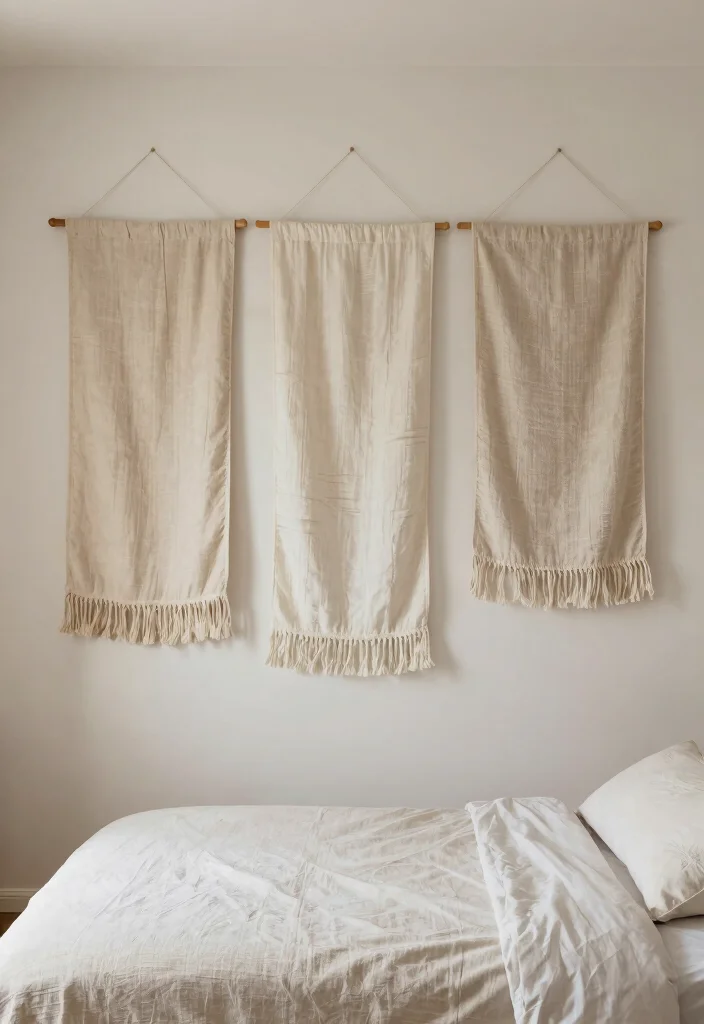 14 Bedroom Wall Ideas That Transform the Entire Room 41 14 Bedroom Wall Ideas That Transform the Entire Room 11. Fabric Wall Hangings 0