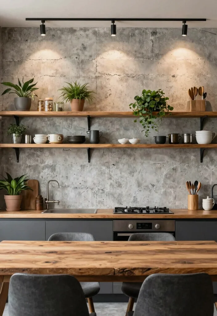 14 Concrete Kitchen Ideas for a Sleek Modern Look 1 14 Concrete Kitchen Ideas for a Sleek Modern Look 1. Exposed Concrete Walls 0