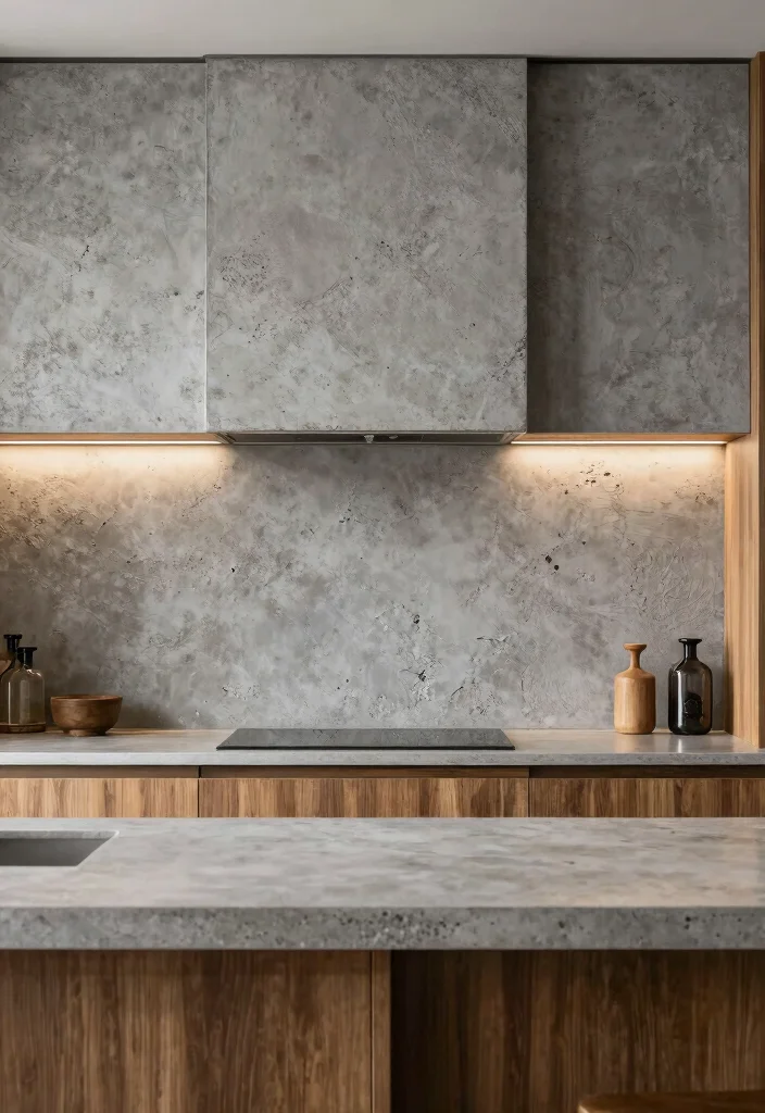 14 Concrete Kitchen Ideas for a Sleek Modern Look 39 14 Concrete Kitchen Ideas for a Sleek Modern Look 9. Textured Concrete Finishes 0