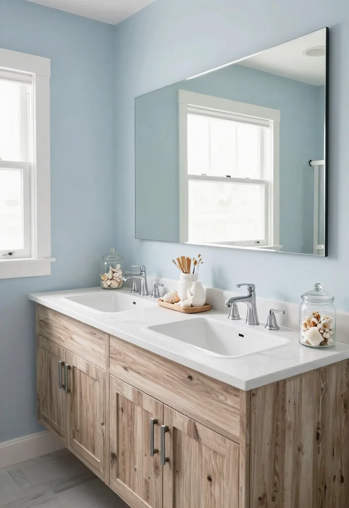 14 Double Vanity Bathroom Ideas Couples Are Saving Right Now 60 14 Double Vanity Bathroom Ideas Couples Are Saving Right Now 10. Coastal Retreat 0