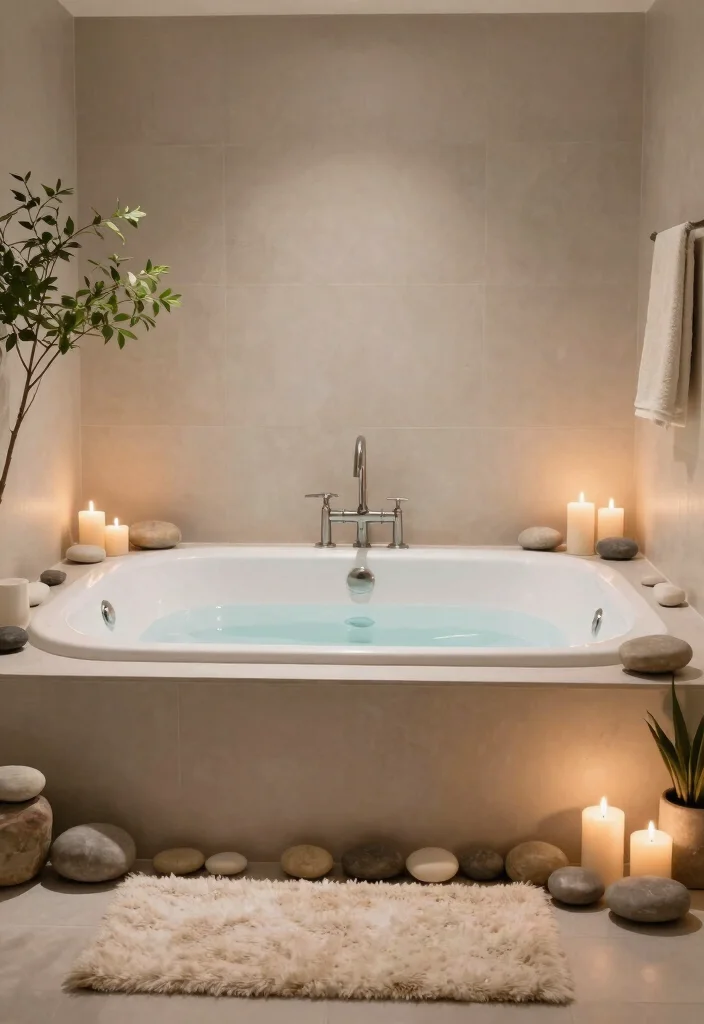 14 Earthy Bathroom Ideas with Natural Textures and Calm Tones 54 14 Earthy Bathroom Ideas with Natural Textures and Calm Tones 14. Spa Inspired Elements 0