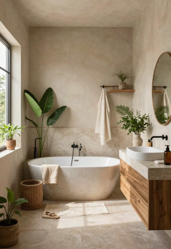 14 Earthy Bathroom Ideas with Natural Textures and Calm Tones 65 14 Earthy Bathroom Ideas with Natural Textures and Calm Tones Conclusion 0