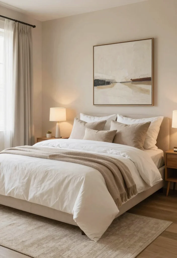 14 Elegant Bedroom Ideas with a Soft Luxury Feel 1. Soft Neutrals for a Calming Effect 0