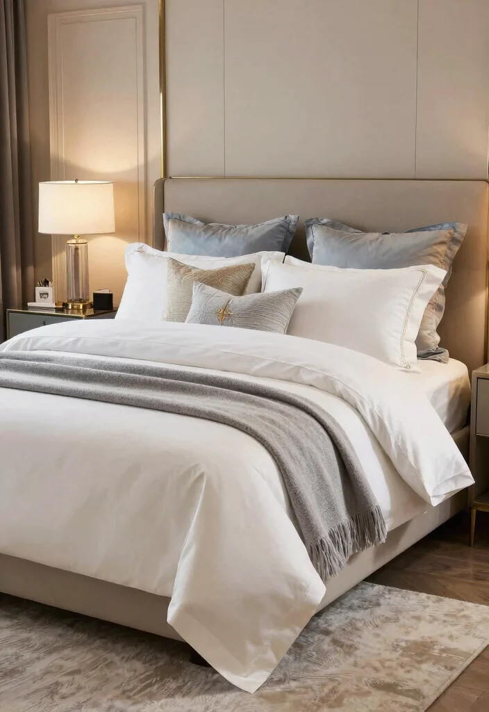 14 Elegant Bedroom Ideas with a Soft Luxury Feel 2. Luxurious Bedding Styles 0