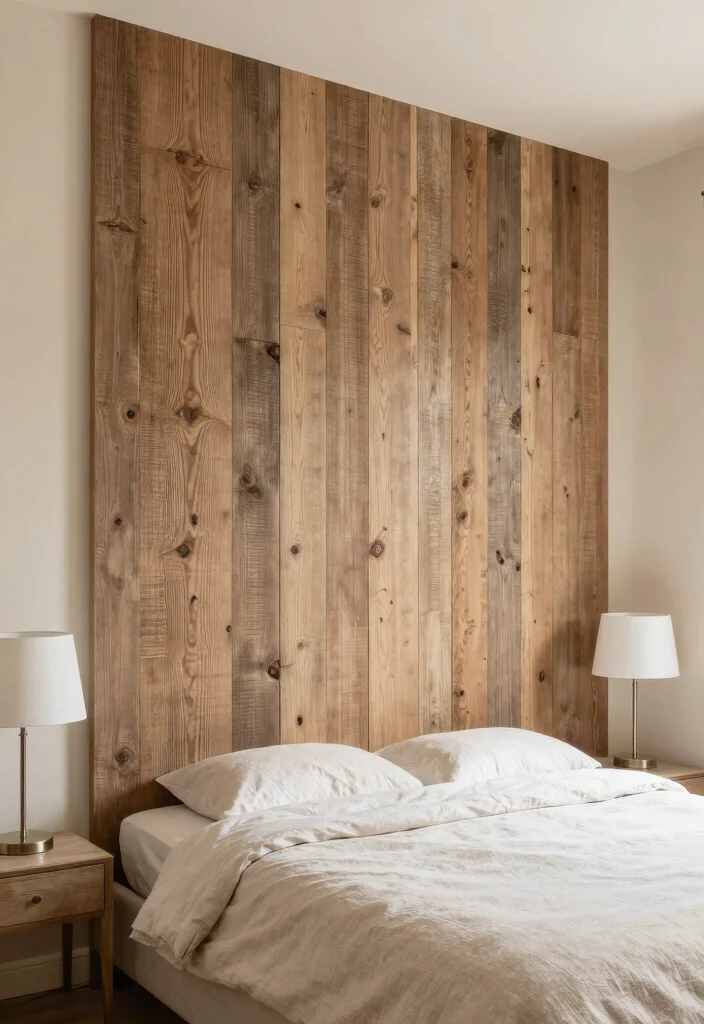 14 Elegant Bedroom Ideas with a Soft Luxury Feel 6. Textured Walls for Depth 0