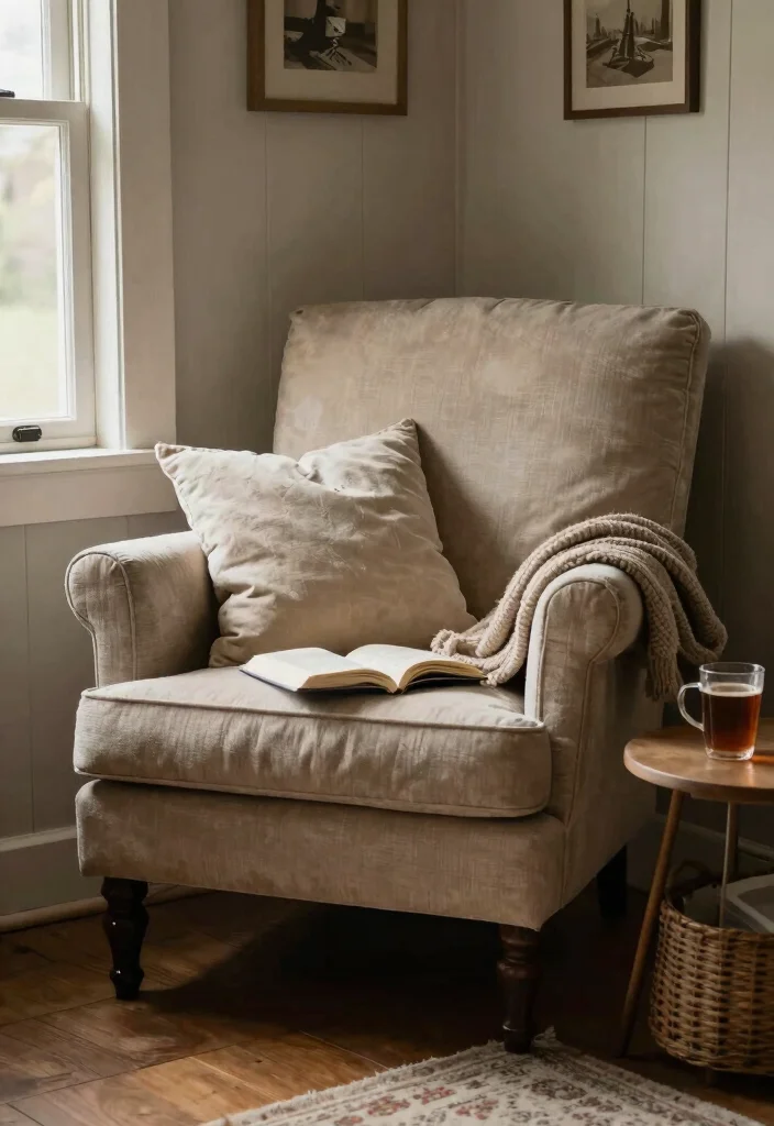 14 Farmhouse Living Room Ideas with Cozy Details 14. Emphasizing Comfort 0