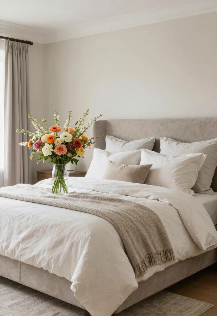 14 King Bedroom Ideas That Feel Spacious and Luxurious 64 14 King Bedroom Ideas That Feel Spacious and Luxurious 14. Seasonal Decor Updates 0