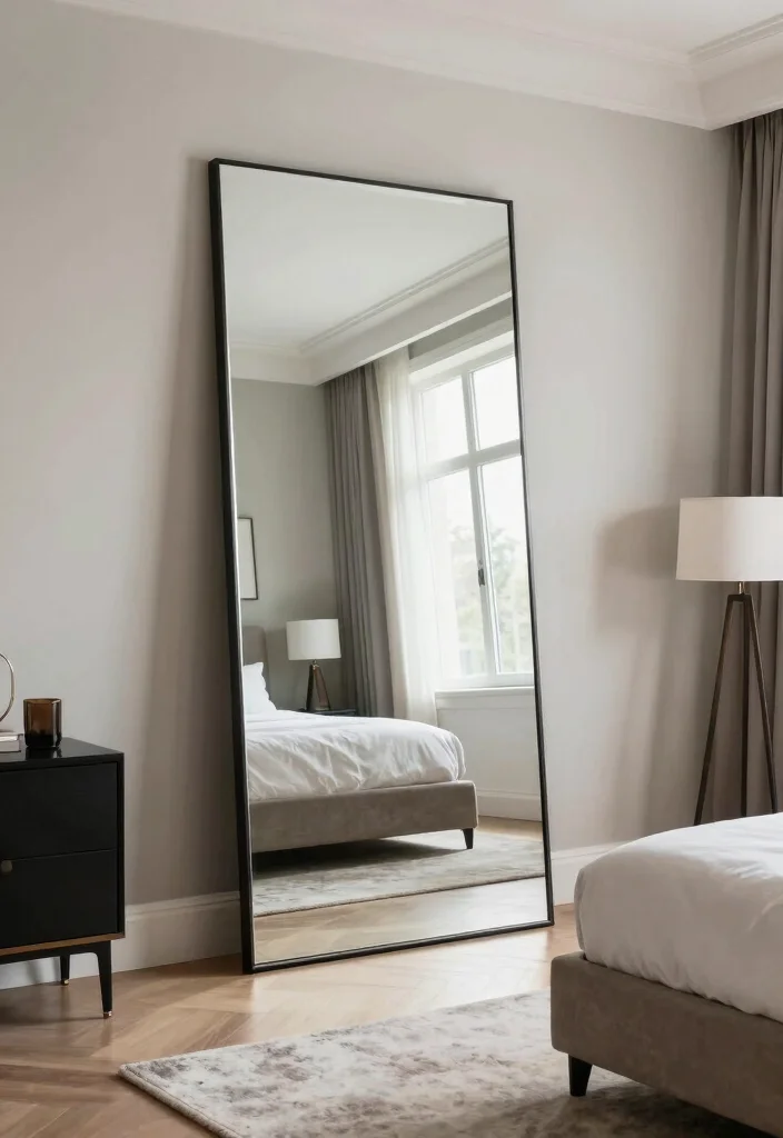 14 King Bedroom Ideas That Feel Spacious and Luxurious 15 14 King Bedroom Ideas That Feel Spacious and Luxurious 5. Strategic Mirrors 0