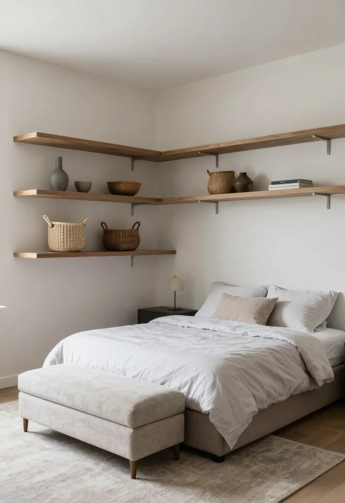 14 King Bedroom Ideas That Feel Spacious and Luxurious 37 14 King Bedroom Ideas That Feel Spacious and Luxurious 7. Smart Storage Solutions 0