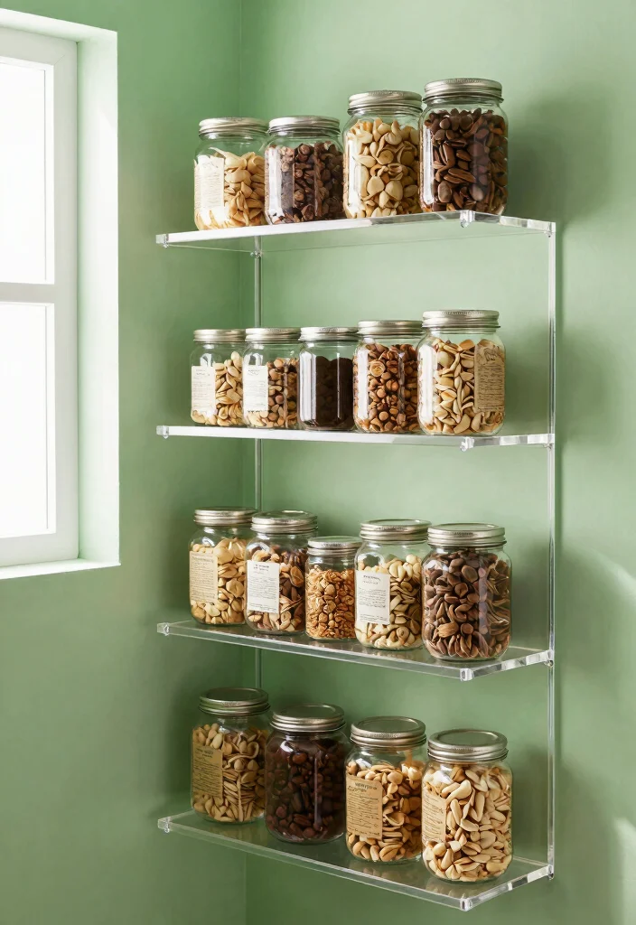 14 Kitchen Pantry Ideas That Make Storage Effortless 2. Tiered Organization 0