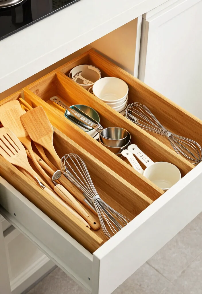 14 Kitchen Pantry Ideas That Make Storage Effortless 9. Drawer Organizers 0