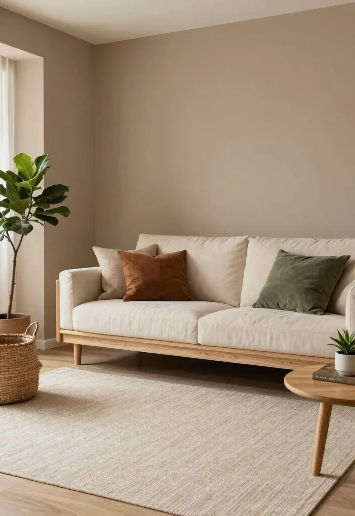 14 Living Room Paint Ideas That Refresh Everything 4. Earthy Neutrals for Harmony 0