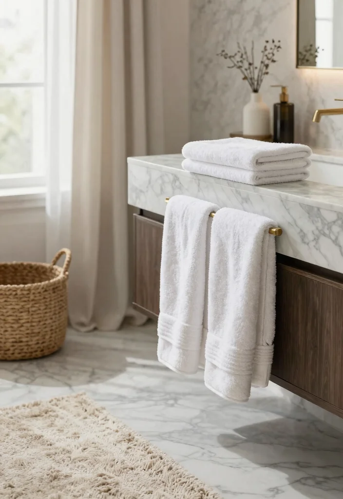 14 Marble Bathroom Ideas That Always Look Expensive 64 14 Marble Bathroom Ideas That Always Look Expensive 14. Marble and Textured Fabrics 0