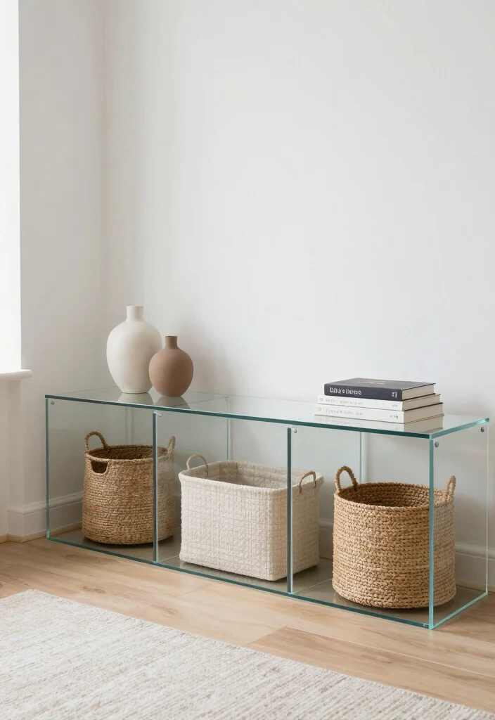 14 Neutral Living Room Ideas That Feel Calm and Elevated 14. Mindful Decluttering 0