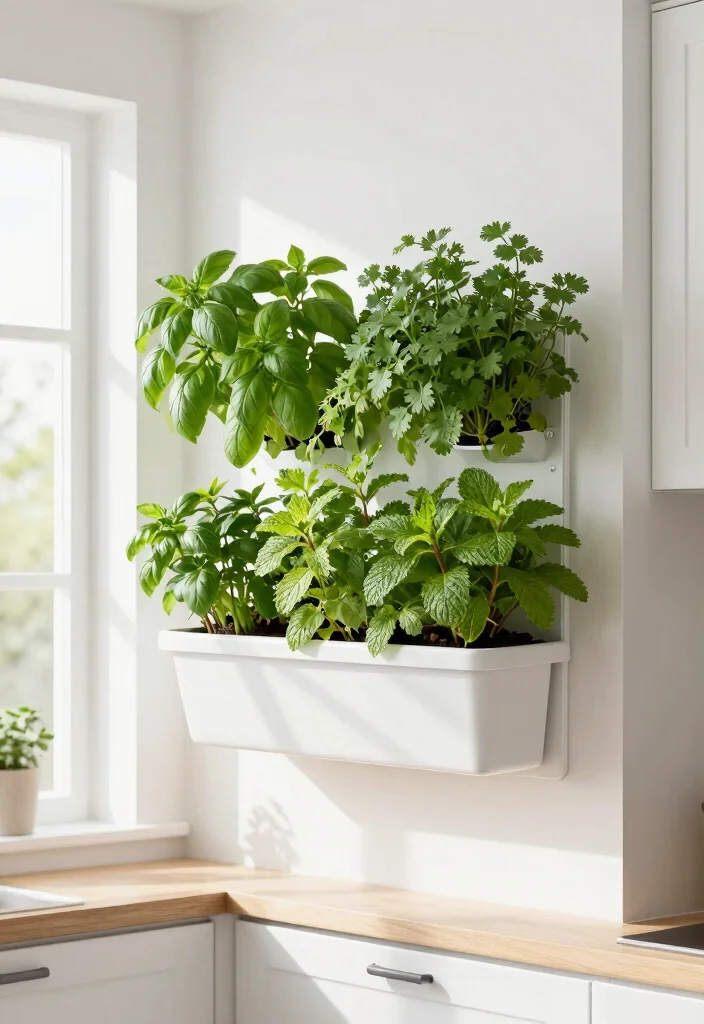 14 Smart Kitchen Ideas That Make Life Easier 11. Vertical Garden Planters 0