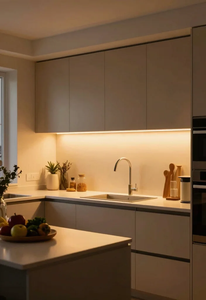 14 Smart Kitchen Ideas That Make Life Easier 9. Smart Lighting Solutions 0