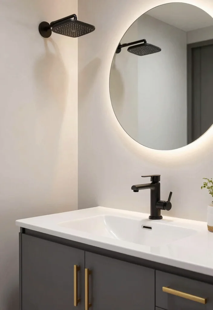 15 Bathroom Renovation Ideas That Add Value Fast 3. Modern Fixtures That Make a Statement 0