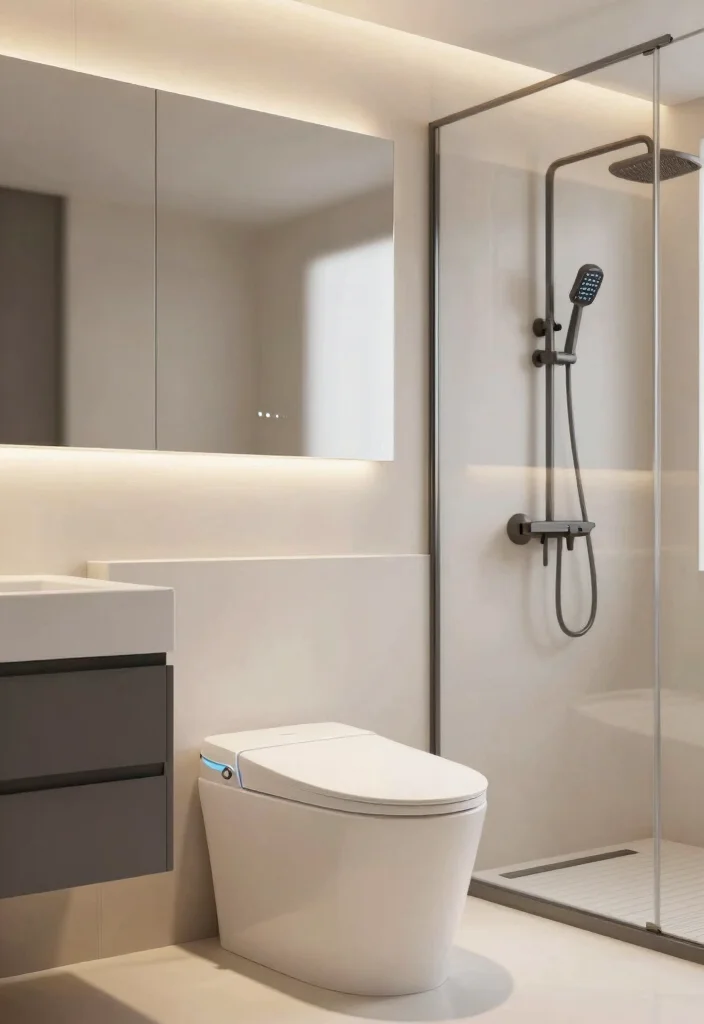15 Bathroom Renovation Ideas That Add Value Fast 4. Smart Bathroom Technology 0