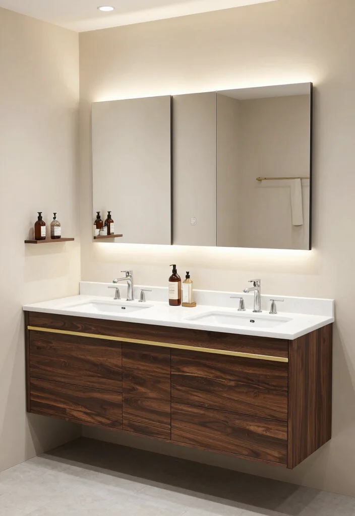 15 Bathroom Renovation Ideas That Add Value Fast 5. Luxurious Vanity Designs 0