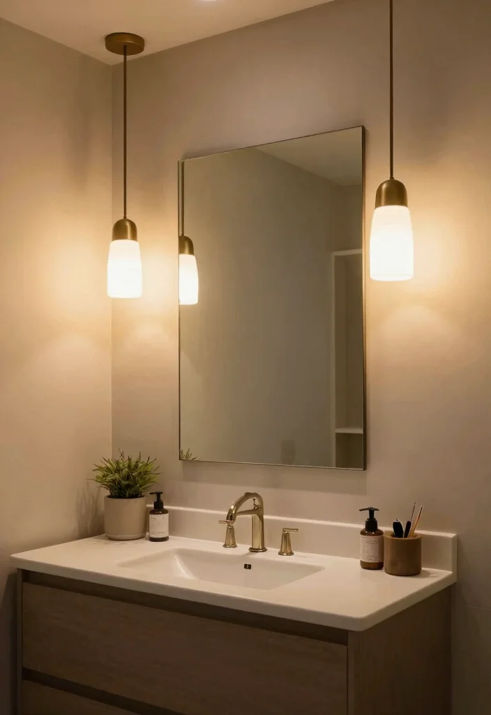 15 Bathroom Renovation Ideas That Add Value Fast 6. Inviting Lighting Fixtures 0