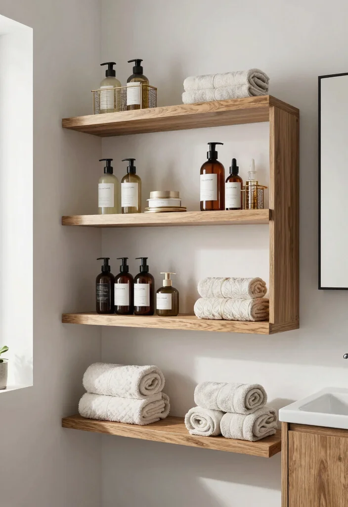 15 Bathroom Renovation Ideas That Add Value Fast 8. Stylish Storage Solutions 0