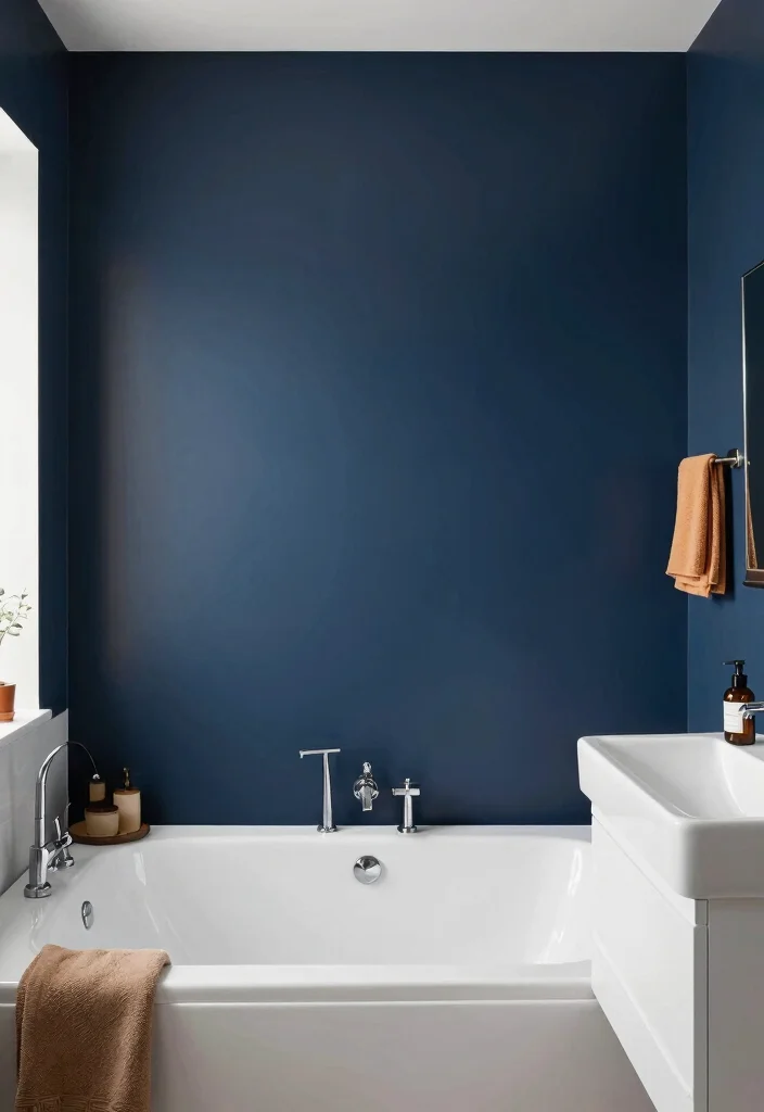 15 Bathroom Renovation Ideas That Add Value Fast 9. Bold Accents with Paint 0