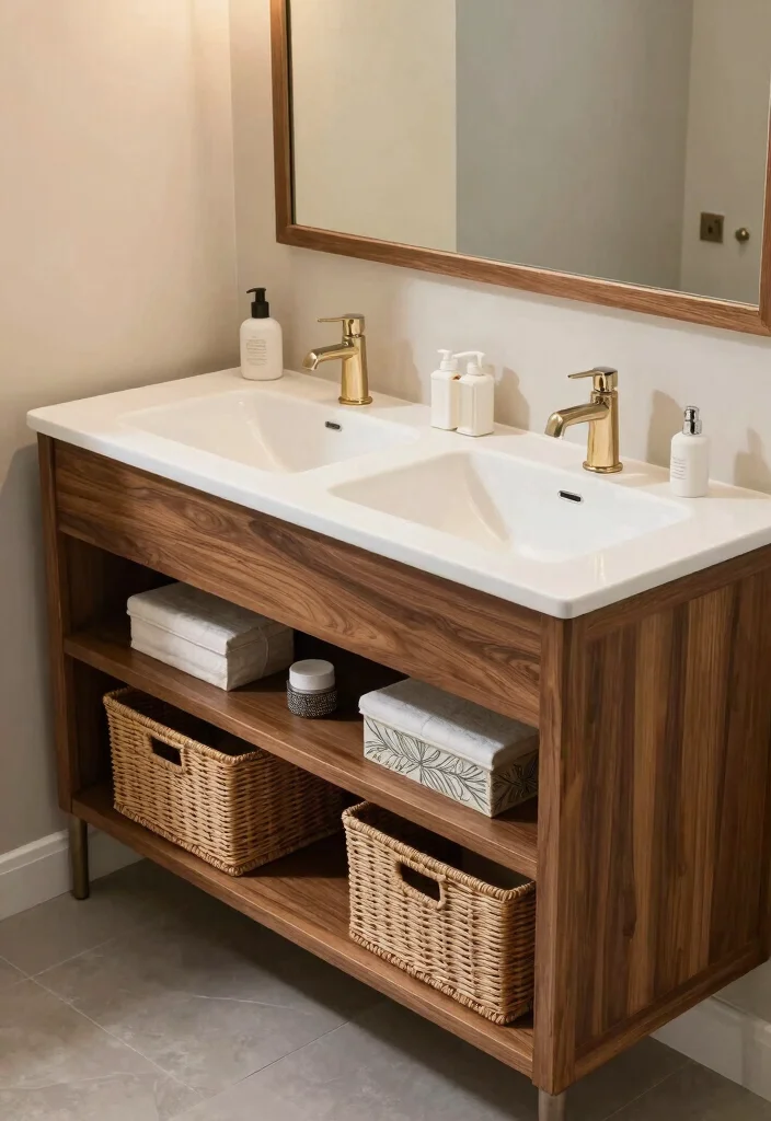 15 Large Bathroom Ideas That Feel Like a Private Spa 9. Spa Like Vanities 0