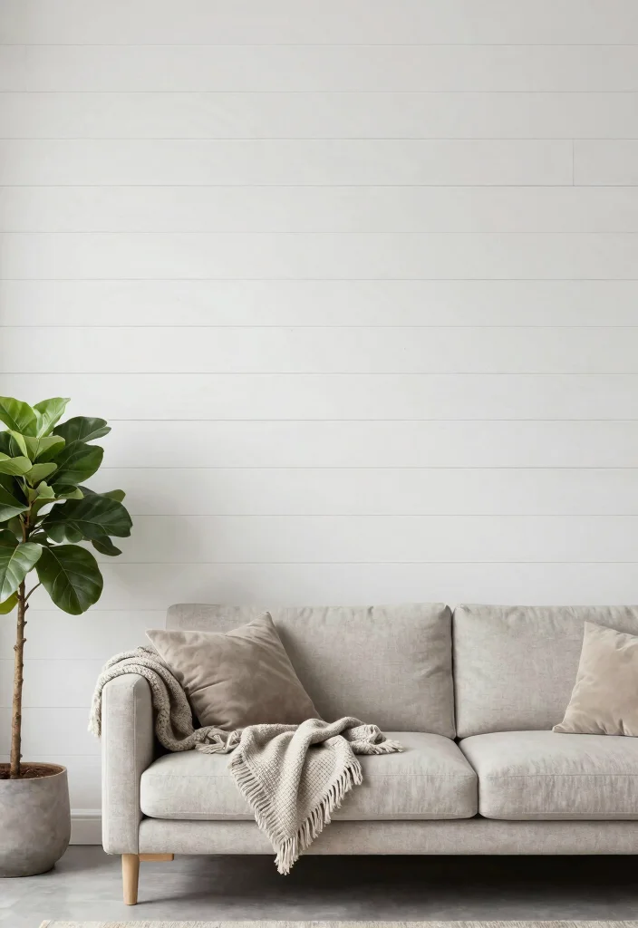 18 Living Room Wall Ideas That Completely Change the Space 3. Textured Wall Treatments 0