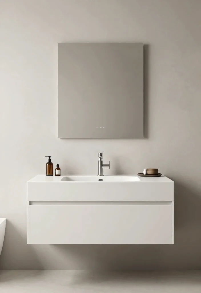 18 Luxury Bathroom Ideas That Feel Hotel Worthy 15. Minimalist Elegance 0