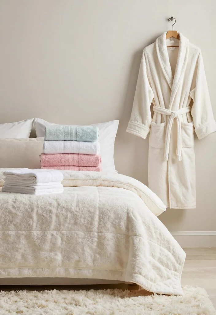 18 Luxury Bathroom Ideas That Feel Hotel Worthy 6. Luxurious Textiles 0