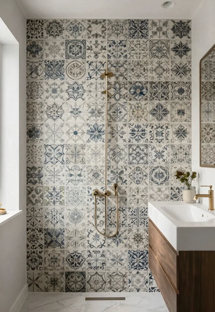 18 Luxury Bathroom Ideas That Feel Hotel Worthy 7. Statement Walls 0