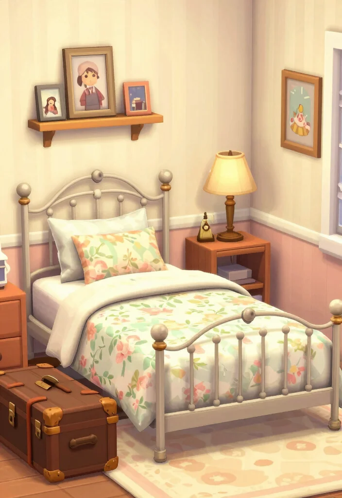 9 Bloxburg Bedroom Ideas Everyone Is Saving 4. Vintage Charm 0